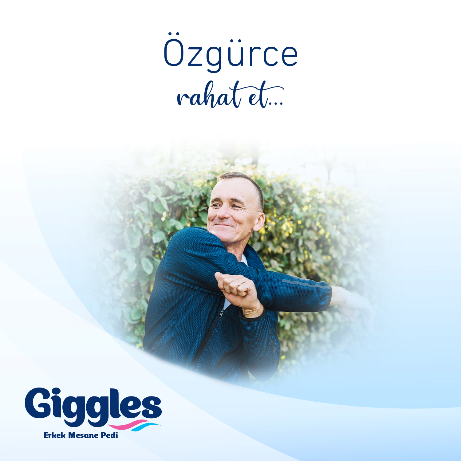 Giggles Yetişkin Erkek Mesane Pedi - Large  Beden - 1 Paket 20 Adet
